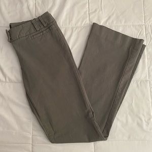 The Limited gray / olive slacks